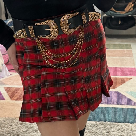 3/for $10π - Cinched Waist Chain Link Belt (L/XL/OS) - Picture 4 of 12